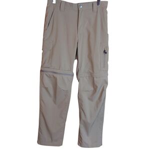 🍄3/50$🍄 COLUMBIA Zip Off Convertible Cargo Pants To Shorts Hiking Outdoor